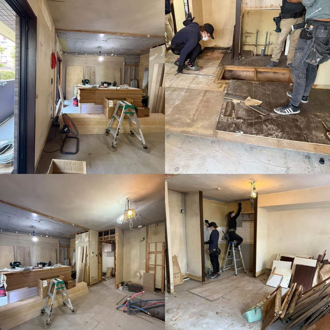 オレンジデザインただいま施工中！